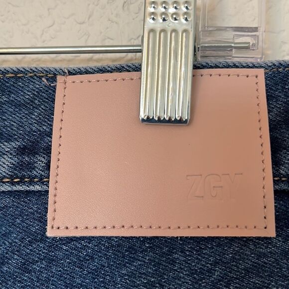 NWT ZGY Ziggy Denim Prison Blue Relaxed Jeans - Picture 5 of 7